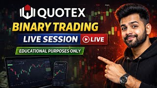 QUOTEX LIVE TRADING | Only for Education Purposes - Binary Beast