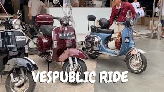 Riding Vespa ke Vespublic 2023