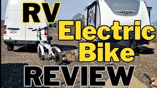 RV Electric Bike REVIEW (My Pick For The Best Folding E-Bike For RVing!)