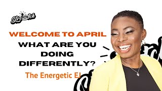 Welcome to April, what will you do differently?