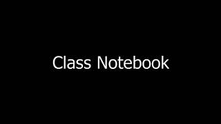 Microsoft Teams Students video guide   Class notebook