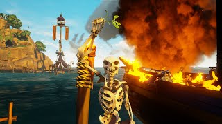 Adventure Awaits!  Pillaging, Plundering, & Pirate Shenanigans! | Sea of Thieves LIVE Adventure!…