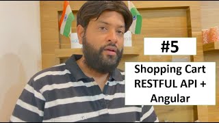 Shopping Cart Project in ASP.NET CORE RESTFUL API +  Angular |  Part-5