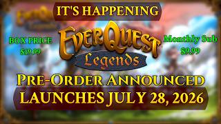 EverQuest Legends Pre-Order REVEALED — Price, Beta Date & Launch Window Breakdown