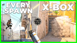 XBox Smoke From Every Spawn Dust 2 CS2