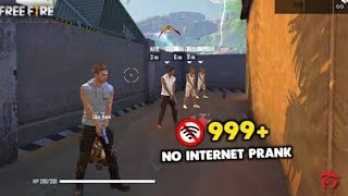 Doing 999+ ping prank on opponents 😂😂//free fire