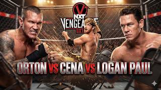 FULL MATCH : Randy Orton vs John Cena vs Logan Paul | Steel Cage Match |  WWE 2K26