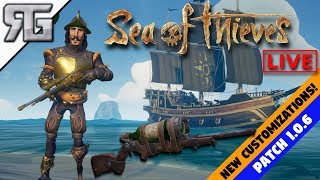 SEA OF THIEVES LIVE! New Ship & Player Customizations-Exclusive Content!