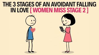 The 3 Stages of an Avoidant Falling in Love [ Women Miss Stage 2 ] | Carl Jung