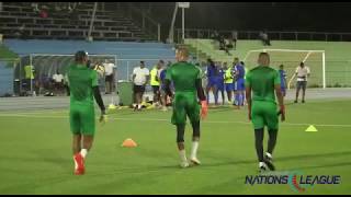 Curacao National Team in training for Match Curacao vs Grenada 10 09 2018