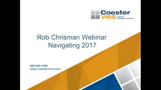 CoesterVMS: Rob Chrisman and Brian Coester discuss Navigating the Mortgage Market 2017