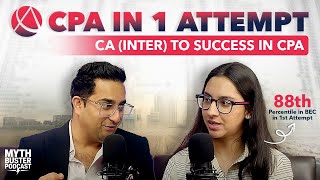 CA (Inter) To Success in CPA in 1st Attempt | SE 04 EP 03 | Myth Buster Podcast Trailer