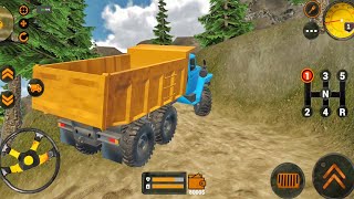 Backhoe Loader JCB Simulator Gameplay - Indian Vehicle Truck JCB Driving - Android Gameplay