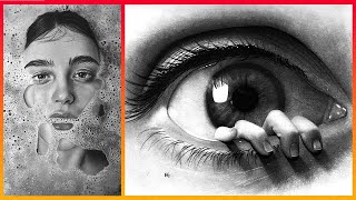 6 Talented SKETCH Artist You Really Don't Want To Miss ▶ 2 - Pencil Sketch Drawing