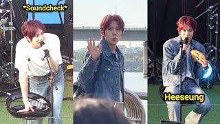 260626 EVAN (Heeseung) Fancam at The Fillin’ Live today  