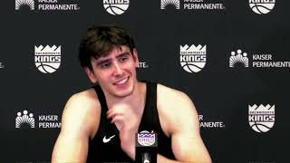 Maxime Raynaud PostGame Interview | Phoenix Suns vs Sacramento Kings