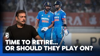 Ravi Shastri has his say - should Kohli & Sharma play on till the 2027 World Cup? 👀 🏆 I Fox Cricket