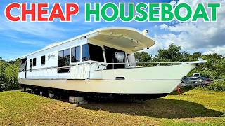 HUGE CHEAP Houseboat 60' Monticello River Yacht | Harbor Yachts