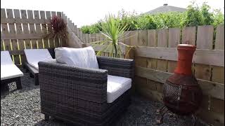 Coastal Cabins Hot Tub & BBQ area