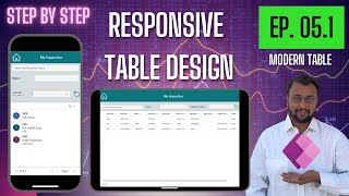 Responsive Table Design in Power Apps 💡 Dataverse + Filters + Mobile Layout | EP05.1 Canvas App