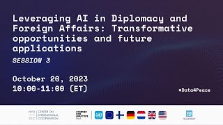 Leveraging AI in Diplomacy and Foreign Affairs: Transformative opportunities and future applications