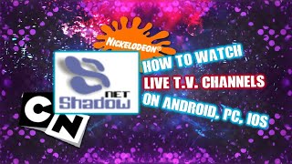 How To Watch Live T.V. Cable Channels on Android 2017 / No Jailbreak and No Root / Live T.V.