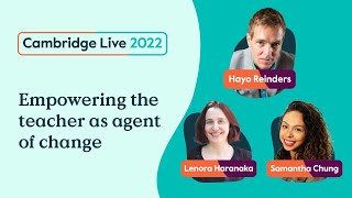 Empowering the teacher as agent of change - H Reinders, L Haranaka and S Chung - Cambridge Live