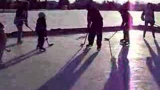 Backyard Hockey Game