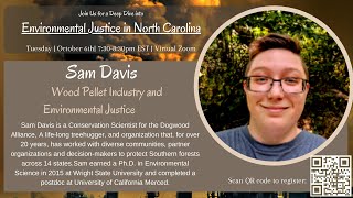 Dr  Sam Davis | Environmental Justice NC