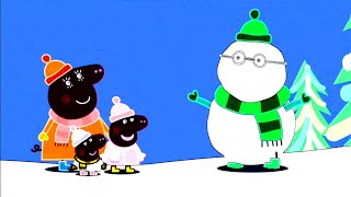 Daddy is a walking talking snowman - Peppa Pig //Sponsored By: (Gamavision Csupo Effects)