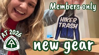 Unbox my new gear item, coffee talk, hot lips and new shoes! Appalachian Trail 2026 | members only!