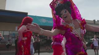 2018 Broken Heel Festival Main Drag on Drag Street Parade