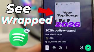 How to See Spotify Wrapped || Get Spotify Wrapped
