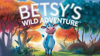 Betsy the Brave Blue Cow: Wild Forest Adventure | Kids Bedtime Story