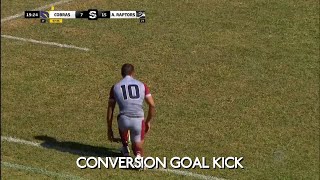 Ignacio Mieres Conversion Kick AMERICAN RAPTORS vs COBRAS XV Estádio Du Cambuzano Jacareí 05.11.24