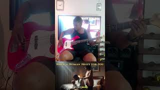 When a woman prays for you (bass cover) #bass #cover #bassist 
