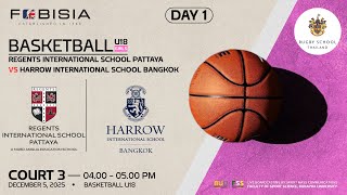 DAY 1 | Court 3 |🔴 LIVE 04:00-05:00PM | RISP VS HISB | FOBISIA U18 Basketball 2025 | Girls