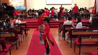 Timbrel w. Band Lift up the banner