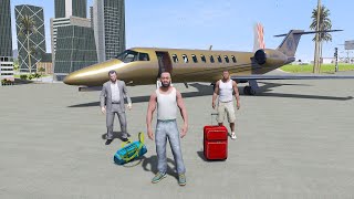 GTA 5 Micheal Visit Franklin City in Indian Bike Driving 3D 