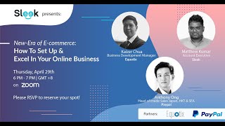 How To Set Up & Excel In Your Online Business | Event | Sleek