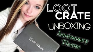 Loot Crate Unboxing- Anniversary Theme- December 2014