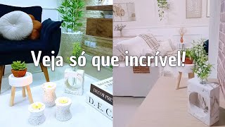 SEE THE DECORATION I MADE WITH THINGS THAT WOULD GO IN THE TRASH! AND IT LOOKS BEAUTIFUL!