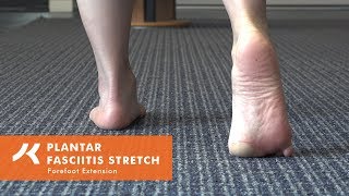 Plantar Fasciitis Stretch - Forefoot Extension