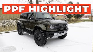 FULL BODY PPF | 2025 Ford Bronco Raptor | Install Highlight