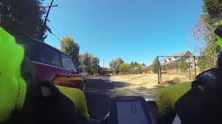 Cyclist Grazed by Impatient Mini Cooper