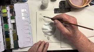 Art Journal Advent 2025 - Day 04 - Bits of Shimmer