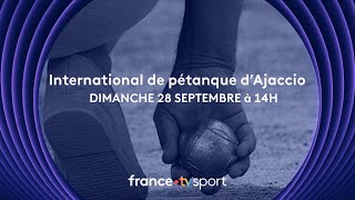 International de pétanque 2025 d'Ajaccio : l'intégrale