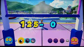 Mario & Sonic Rio 2016 Tournament Duel Rugby Sevens #1 (Team Peach/Girls)