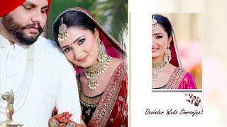 Best Punjabi Wedding Highlight 2023 ll Davinder & Simran ll