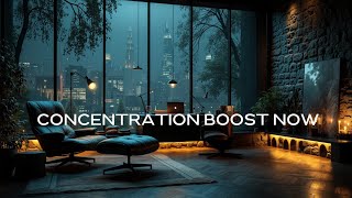Focus Music City Night Serenity - Relaxing Ambient Sounds for Concentration & Study
